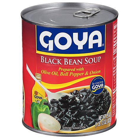 Goya Black Beans Guisadas - 29 Oz