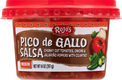 Rojo Salsa Pico De Gallo - 14 Oz - Image 2