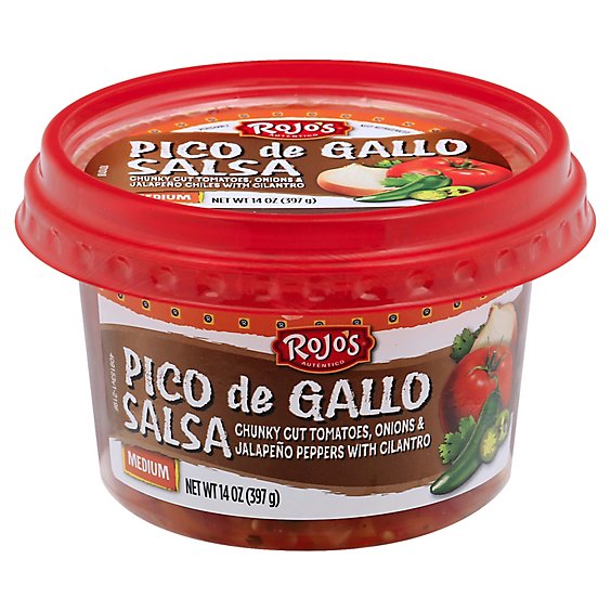 Rojo Salsa Pico De Gallo - 14 Oz