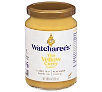 Watcharee Sauce Yellow Curry Thai - 12 Oz