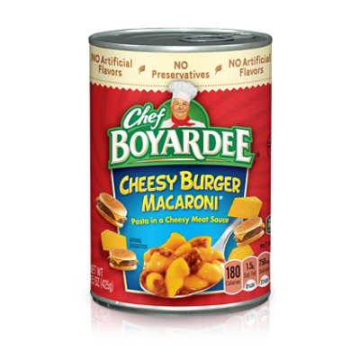 Chef Boyardee Cheesy Burger Macaroni - 15 Oz - Image 1