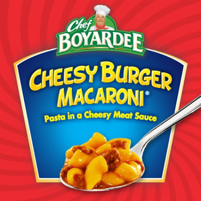 Chef Boyardee Cheesy Burger Macaroni - 15 Oz - Image 2