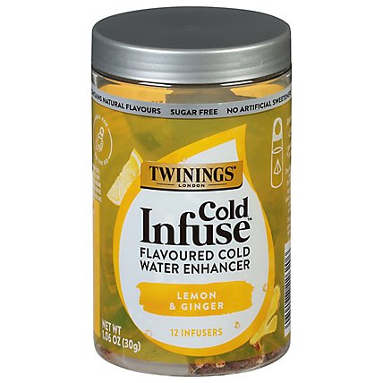 Twinings Cold Infuse Lemon Orange & Ginger - 12 Count - Image 2