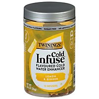 Twinings Cold Infuse Lemon Orange & Ginger - 12 Count - Image 1