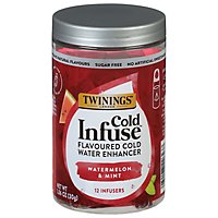Twinings Cold Infuse Watermelon Strawberry & Mint - 12 Count - Image 2