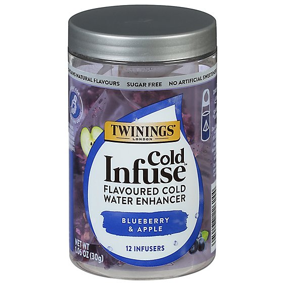 Twinings Cold Infuse Blueberry Apple & Blackcurrant - 12 Count