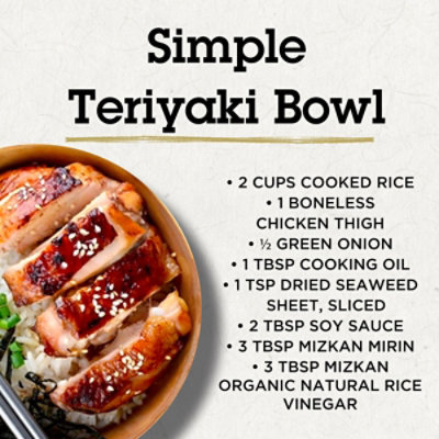 Mizkan Mild And Mellow Organic Natural Rice Vinegar - 12 Oz - Image 5
