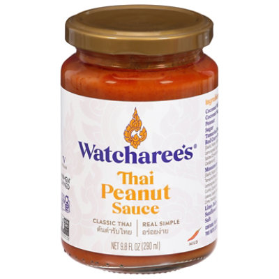 WATCHAREES Sauce Thai Peanut - 12.8 Oz - Image 3