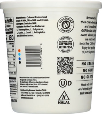 Gopi Whole Milk Yogurt 4lbs - 64 Fl. Oz. - Image 5