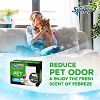 Swiffer Mopping Cloths Dry Pet Heavy Duty With Febereze Odor Defense - 10 Count - Image 3