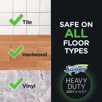 Swiffer Mopping Cloths Dry Pet Heavy Duty With Febereze Odor Defense - 10 Count - Image 7