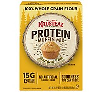 Krusteaz Protein Banana Nut Muffin Mix - 16.23 Oz