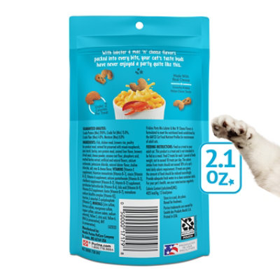 Purina Friskies Party Mix Lobster And Mac N Cheese Cat Treats - 2.1 Oz - Image 5