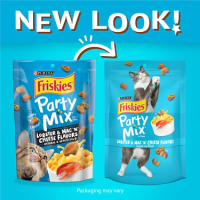 Purina Friskies Party Mix Lobster And Mac N Cheese Cat Treats - 2.1 Oz - Image 2