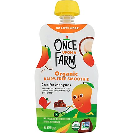 Once Upon A Farm Storybook Smoothies Coco For Mangoes - 4 Oz - Image 2