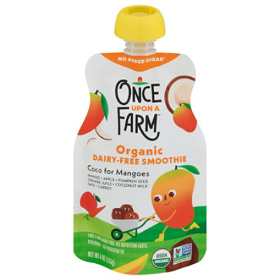 Once Upon A Farm Storybook Smoothies Coco For Mangoes - 4 Oz