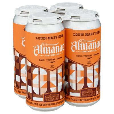 Almanac Loud Hazy Dipa In Cans - 4-16 Fl. Oz.