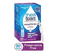 Thera Tears Eye Drops Dry Eye Therapy Lubricant 30 Count - 0.60 Fl. Oz.