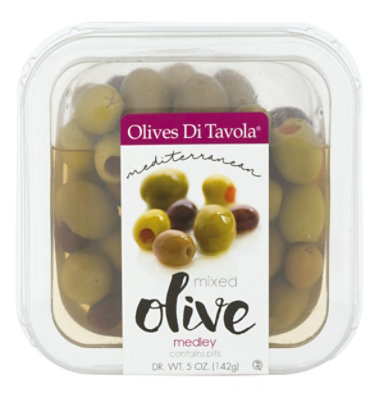 Di Tavola Mediterranean Mix In Brine - Each