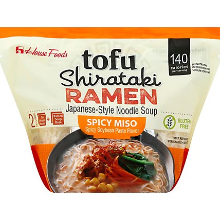 House Foods Ramen Tofu Shirataki Spicy Miso - 16.8 Oz - Image 2