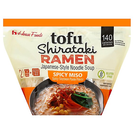House Foods Ramen Tofu Shirataki Spicy Miso - 16.8 Oz