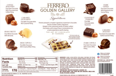 Ferrero Chocolates Fine Assorted Golden Gallery Signature - 4.2 Oz - Image 3