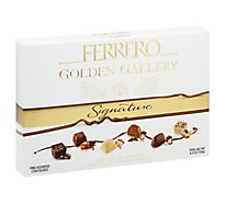 Ferrero Chocolates Fine Assorted Golden Gallery Signature - 4.2 Oz