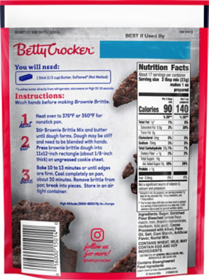 Betty Crocker Brittle Mix Brownie - 14 Oz - Image 6