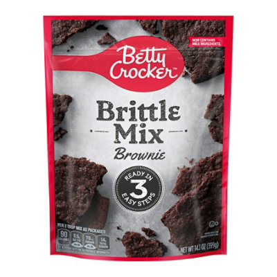 Betty Crocker Brittle Mix Brownie - 14 Oz