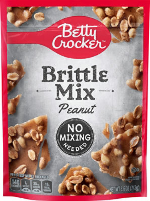 Betty Crocker Brittle Mix Peanut - 8.6 Oz - Image 2