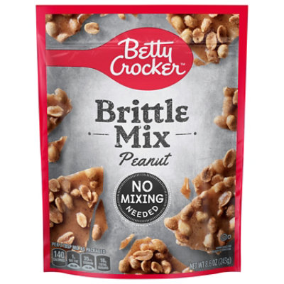 Betty Crocker Brittle Mix Peanut - 8.6 Oz - Image 1