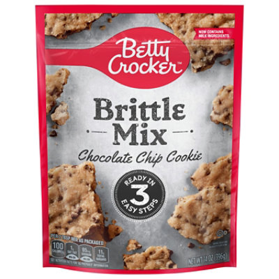  Betty Crocker Brittle Mix Chocolate Chip Cookie - 14 Oz 