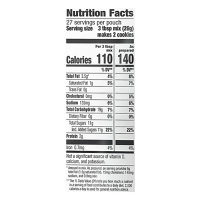 Betty Crocker Peanut Butter Cookie Mix - 24.5 Oz - Image 4