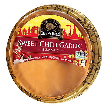 Boars Head Hummus Sweet Chili Garlic - 10 Oz - Image 2
