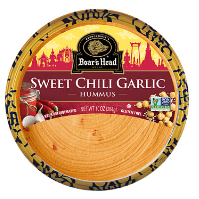 Boars Head Hummus Sweet Chili Garlic - 10 Oz - Image 1