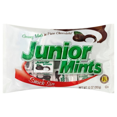 Junior Mints Mints Creamy In Pure Chocolate Snack Size - 10 Oz - Image 2