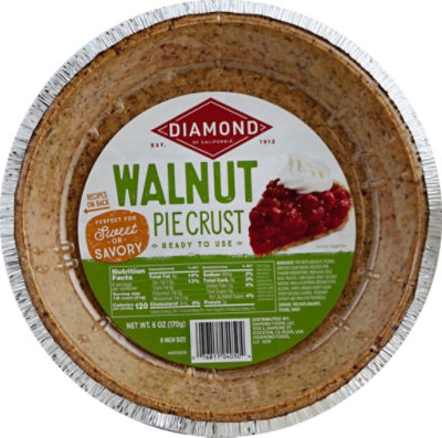 Diamond Pie Crust Walnut 9 Inch - 6 Oz - Image 2