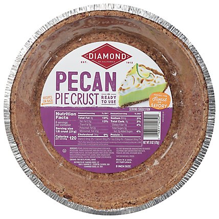 Diamond Pie Crust Pecan 9 Inch - 6 Oz - Image 2