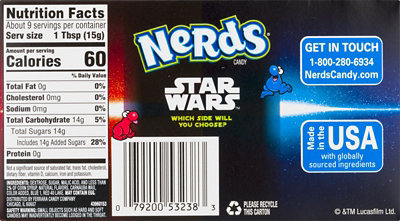Nerds Red Blue Conc Box - Each - Image 2