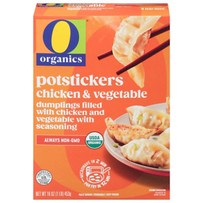 O Organics Potstickers Chicken & Vegetable - 16 Oz