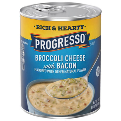 Progresso Rich & Heaty Soup Broccoli Cheese With Bacon - 18 Oz - Image 3