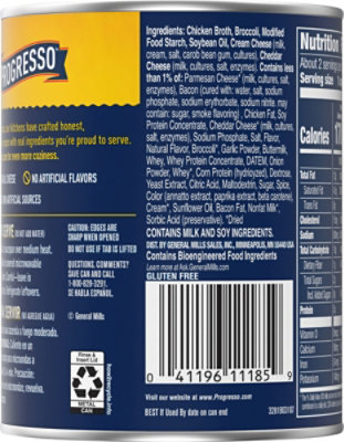 Progresso Rich & Heaty Soup Broccoli Cheese With Bacon - 18 Oz - Image 6