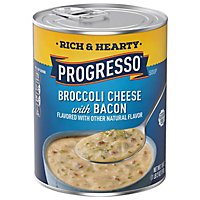 Progresso Rich & Heaty Soup Broccoli Cheese With Bacon - 18 Oz - Image 1