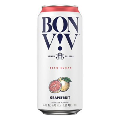 Bon V!V Spiked Seltzer Grapefruit In Cans - 4-16 Fl. Oz. - Image 3
