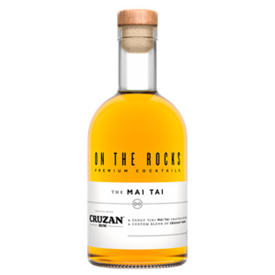On The Rocks Cruzan Mai Tai Ready to Drink Cocktail - 375 Ml - Image 2