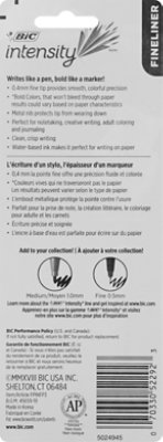 Bic Intensity Fineliner Fine 0.4 mm Black - 3 Count - Image 4