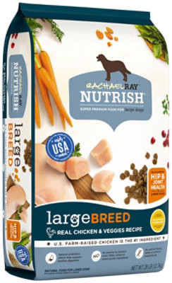 Rrn Large Breed Chicken & Veggies Dog Food - 28 Lb