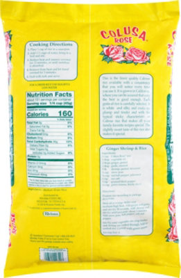 Colusa Rose Medm Grain White Rice - 15 Lb - Image 6