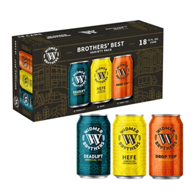 Widmer Brothers Brothers' Best In Cans - 18-12 Fl. Oz. - Image 1