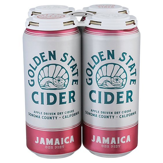 Golden State Cider Hamaica In Can - 4-16 Fl. Oz.